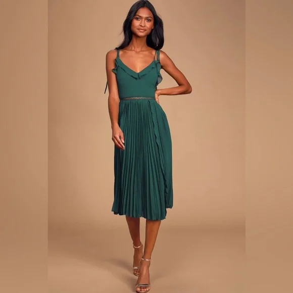 Lulus | Dresses | Sale Ends Soonlulus Never A Dull Moment Emerald Green Strap Midi Dress Size M | Poshmark Lulus | Dresses | Sale Ends Soonlulus Never A Dull Moment Emerald Green Strap Midi Dress Size M | Poshmark